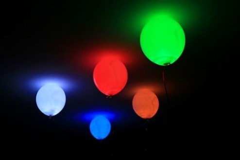 Led ışıklı balon