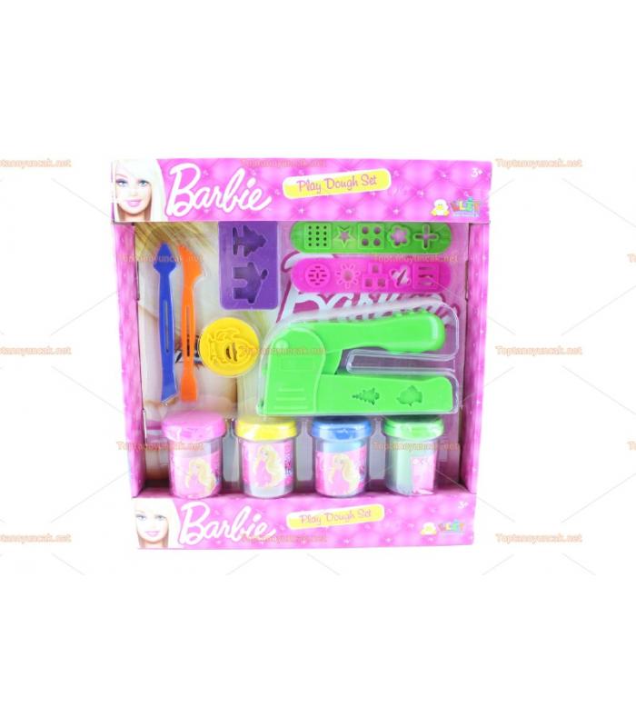 Lisanslı Barbie oyun hamur seti baskı zımbası ve aletleri