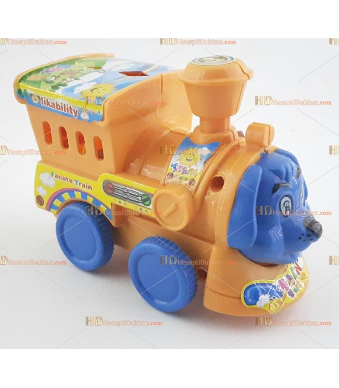 Toptan ipli zilli köpek promosyon oyuncak tren