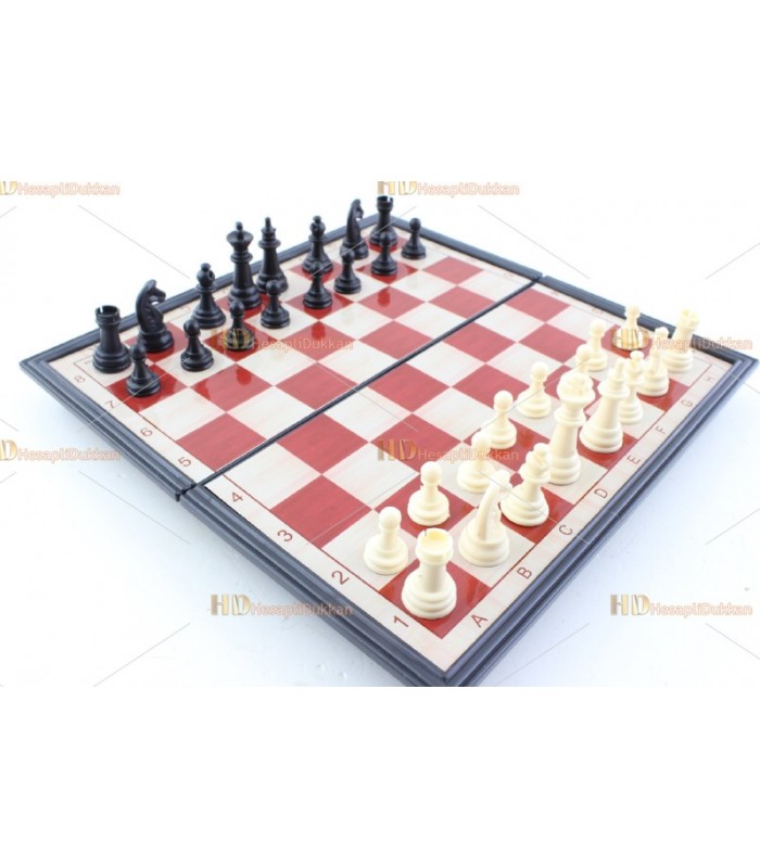 Promosyon satranç takımı seti baskı logo manyetik